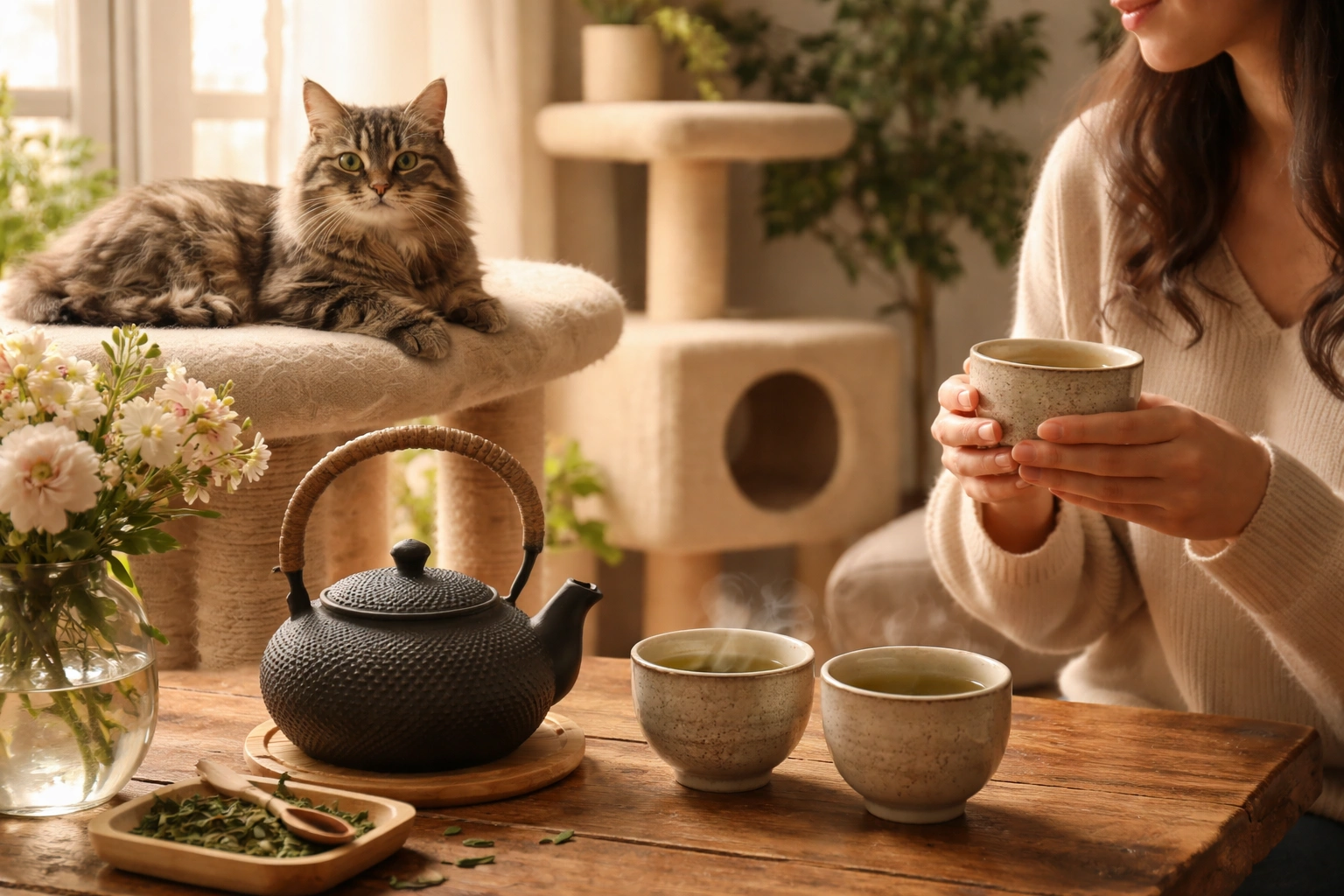 Cat Tea Time: Wie Katzen & Tee für entspannte Wohlfühlmomente sorgen